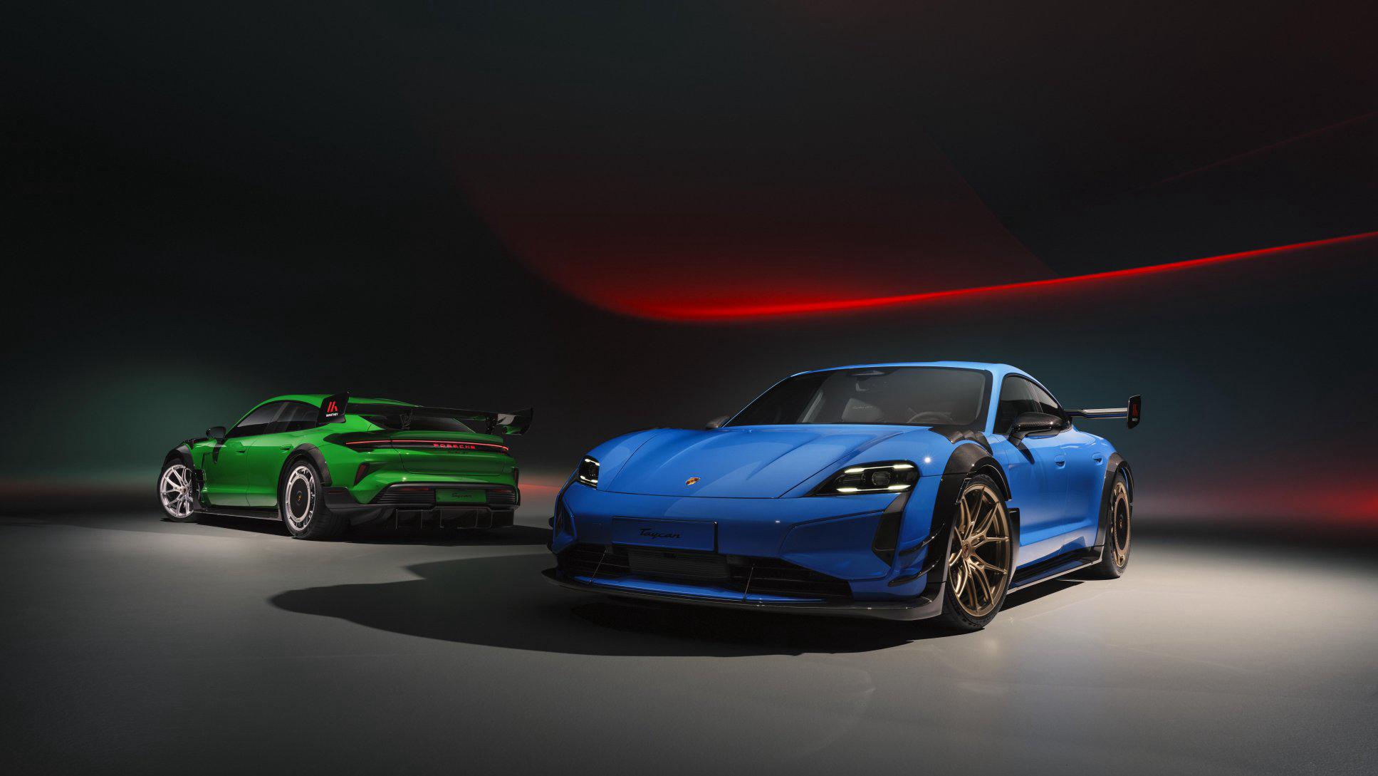 Porsche обновила электрический спорт-седан TAYCAN на 2027 модельный год