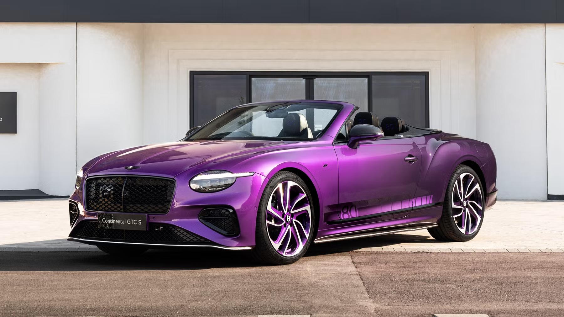 Bentley Continental GTC Mulliner — one-off к 80-летию производства