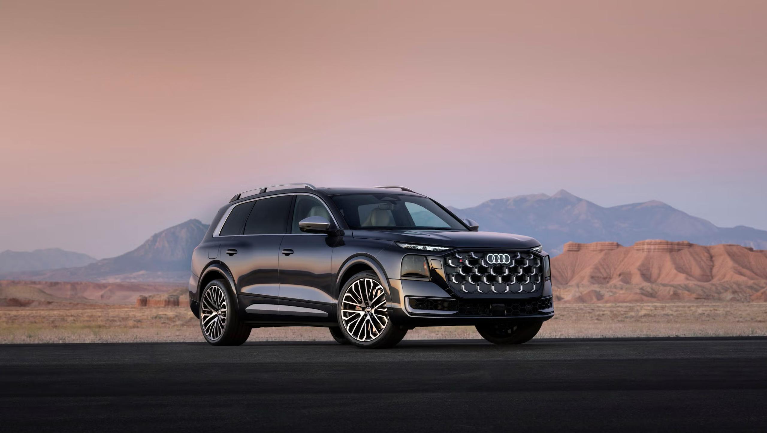 Audi Q9 и SQ9 — новый флагманский SUV Audi с тремя рядами